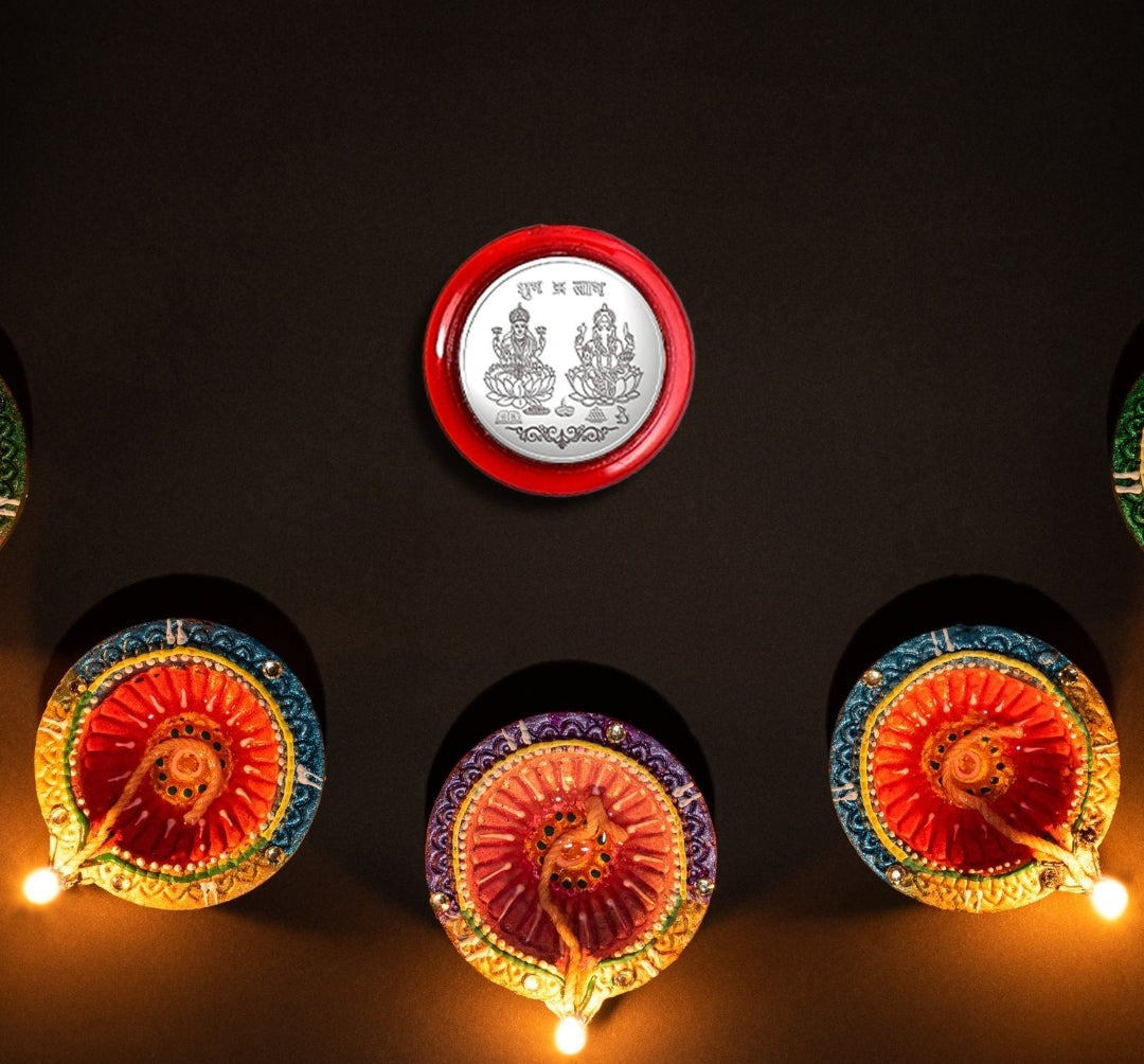 Pooja Coin
Perfect gift for your relatives and dear ones
Round shaped coin
Goddess Lakshmi coin
This coin comes with transparent tamperproof packaging, Pooja Items, Pooja Samagri, Sikko, Art Coin