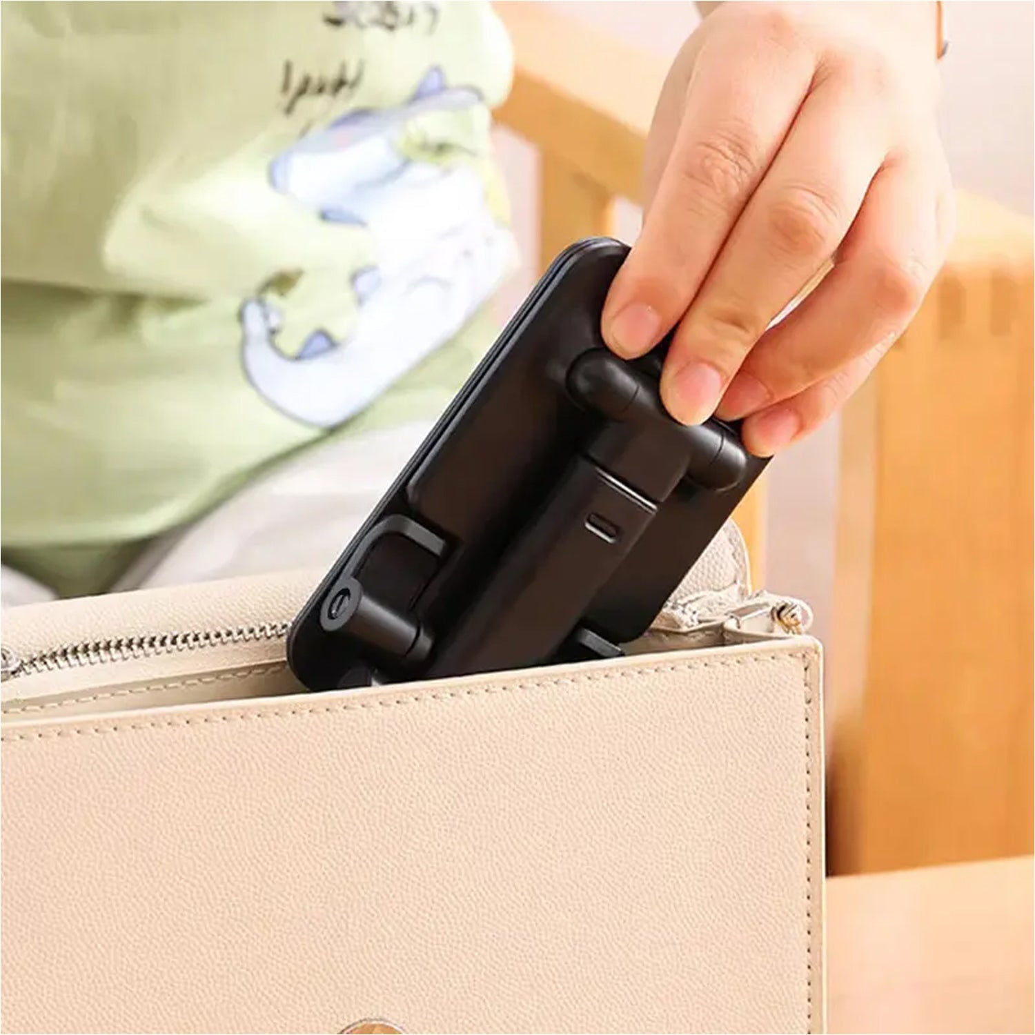 DESKTOP CELL PHONE STAND PHONE HOLDER FULL 3-WAY ADJUSTABLE PHONE STAND