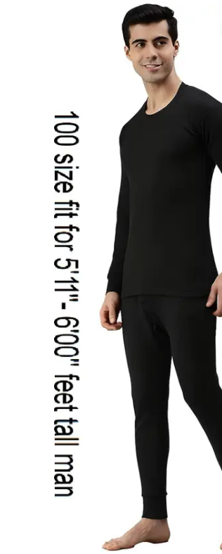 OSWAL INNER Oswal Men Thermal Set Winter Wear Warmer Inner Wear Top Payjama Set Men Top - Pyjama Set Thermal