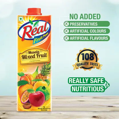 Real Masala Mixed Fruit  (1 L)
