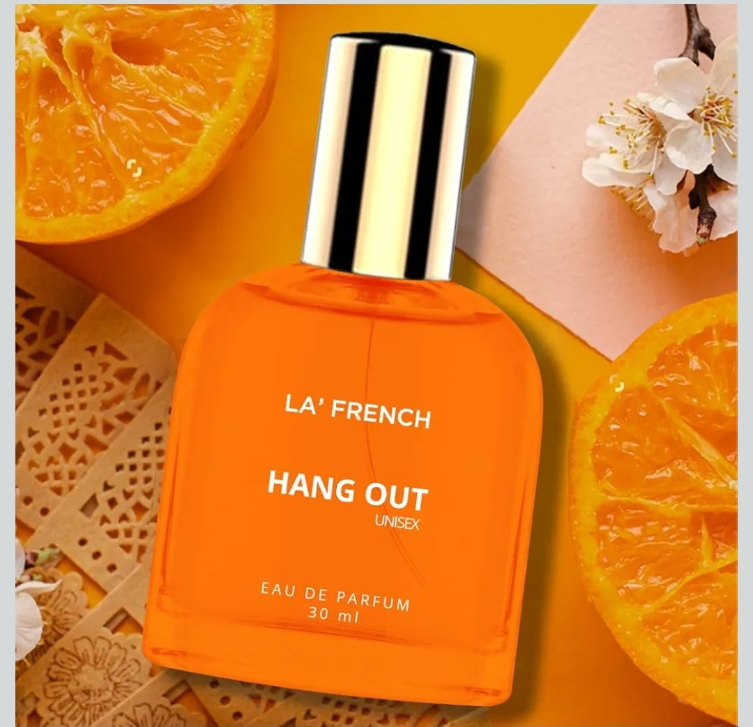 La French Hang Out Perfume for Men and Women, Long-Lasting Luxury Fragrance, Ideal Birthday Gift For Men and Women, Best Unisex Perfume with All-Day Scent, luxury perfume for Men (30ML)
