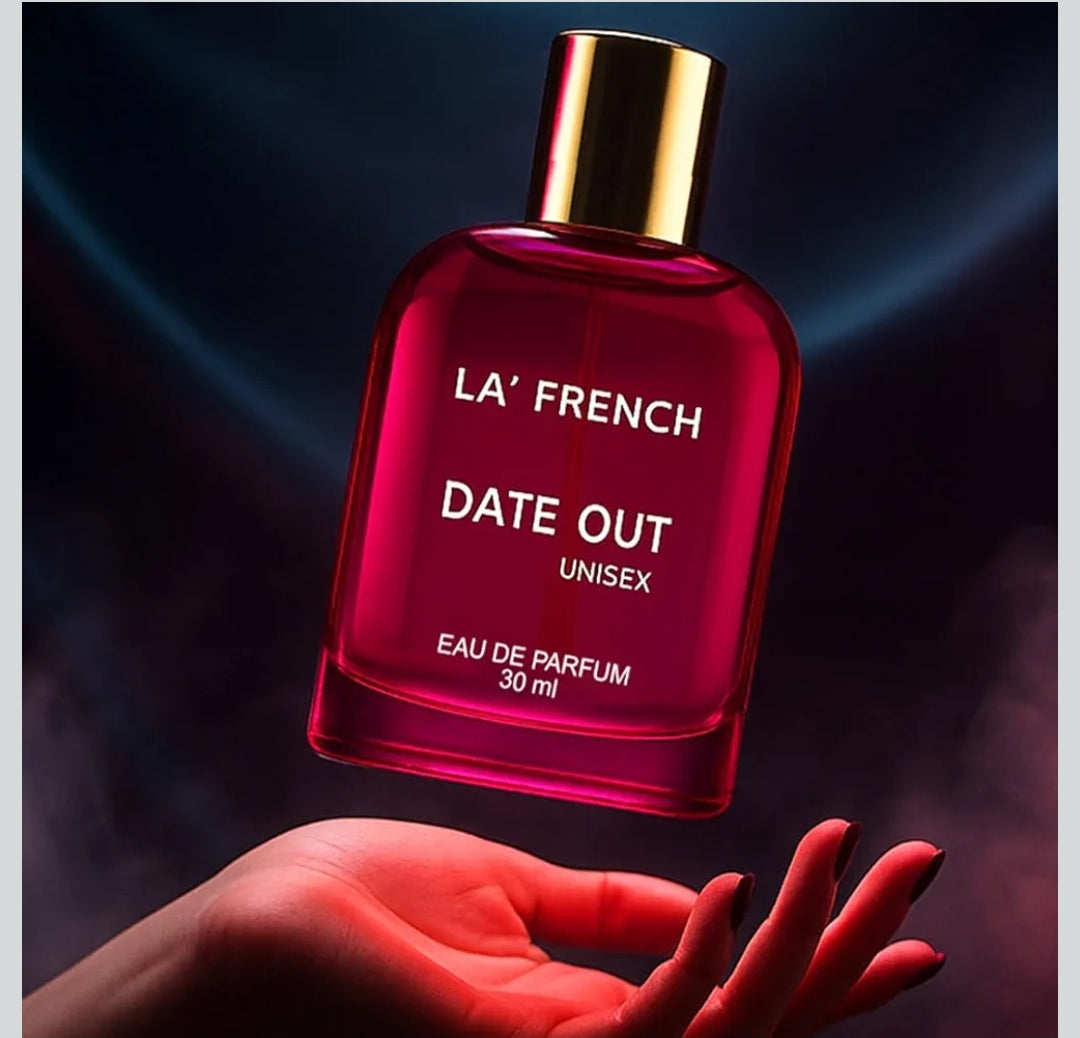 La French Date Out Perfume for Men and Women, Long-Lasting Luxury Fragrance, Ideal Birthday Gift For Men and Women, Best Unisex Perfume with All-Day Scent, luxury perfume for Men (30ML)