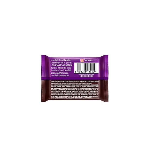 Britannia Bourbon, The Original Choco Creme Sandwich Biscuit, 50 G Pouch