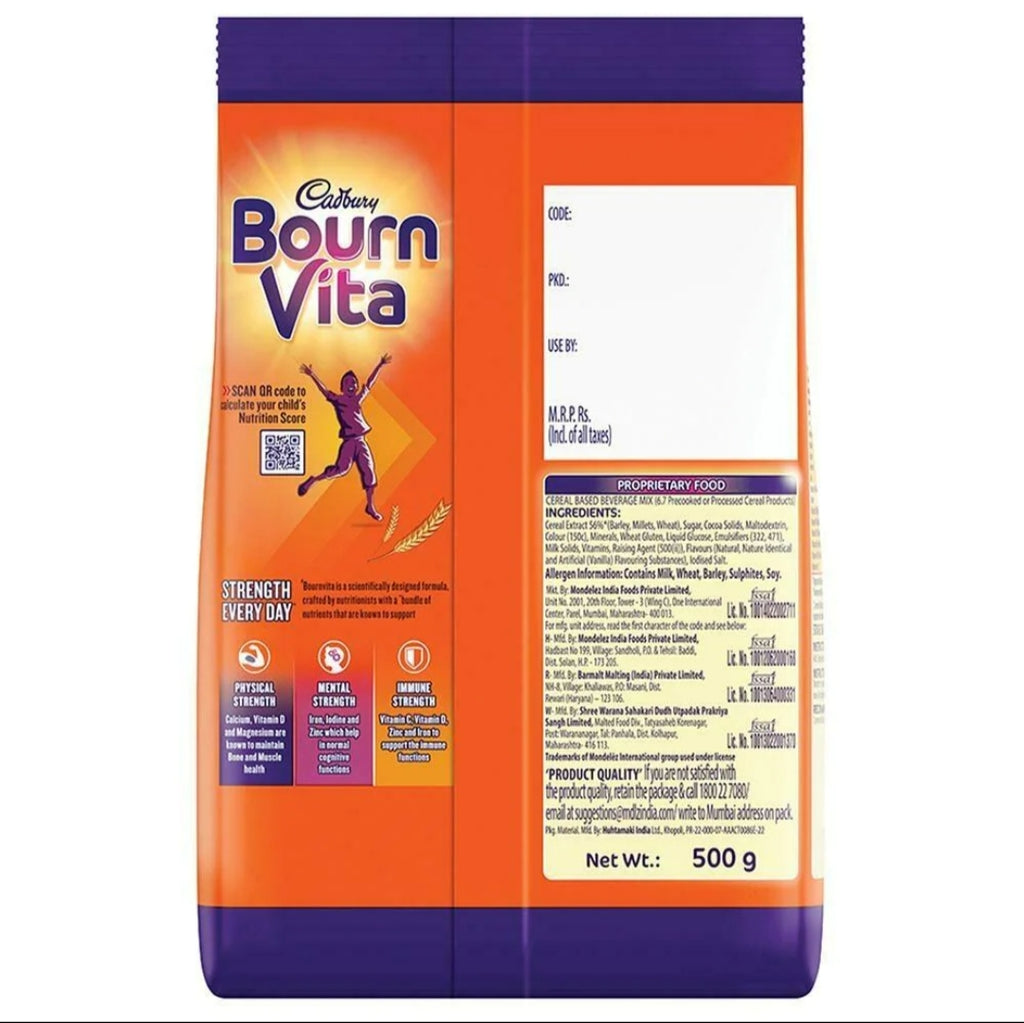 Bournvita Chocolate Nutrition Drink 500 g Pouch