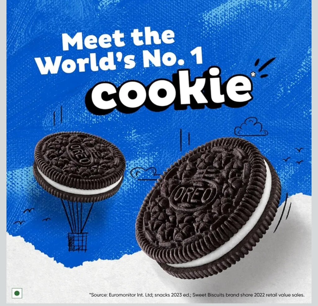 Cadbury Oreo Vanilla Flavour Creme Sandwich Biscuit Mega Family Pack, 876.75/813.75 g[weight may vary]