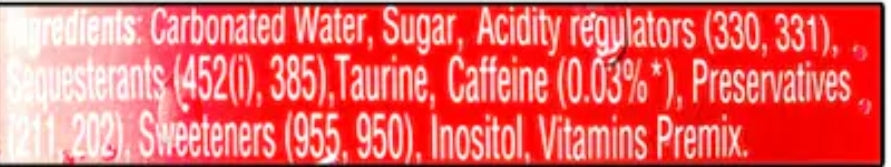 Stings Energy Drink 250 ml