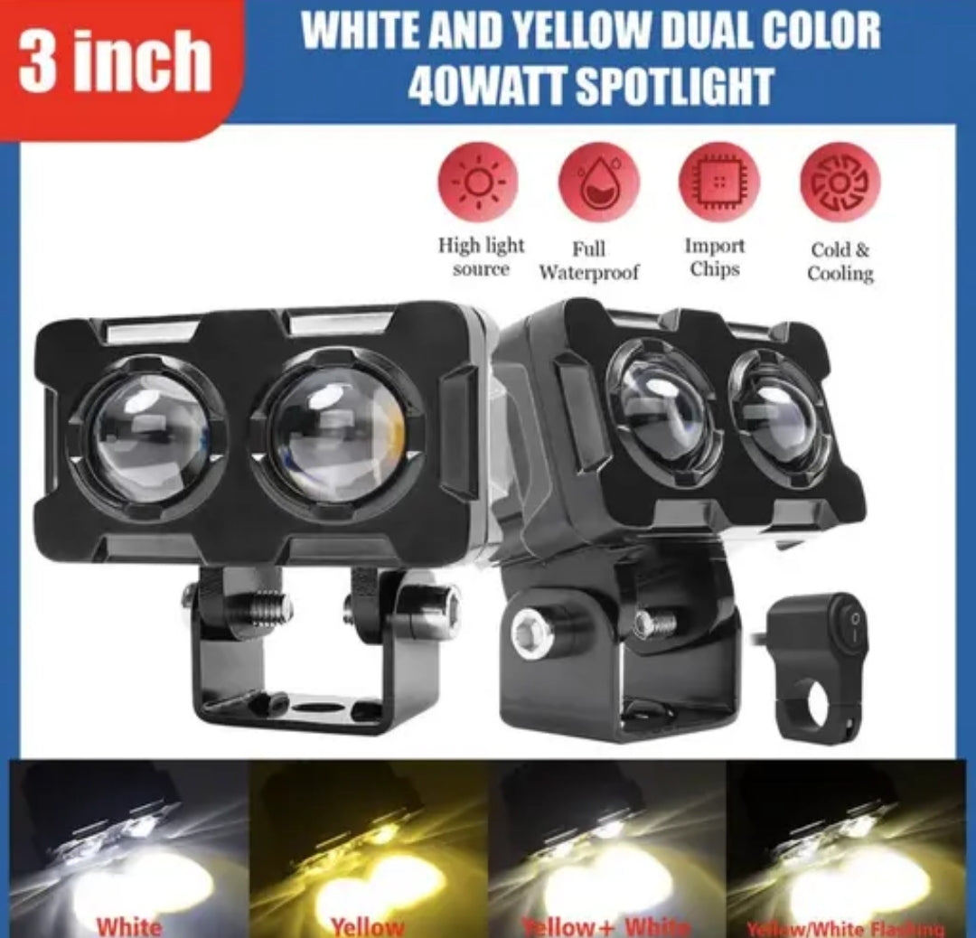 Motorcycle led fog lamp