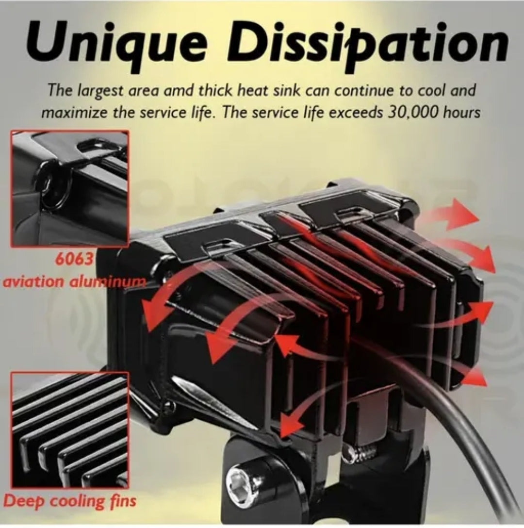 Motorcycle led fog lamp