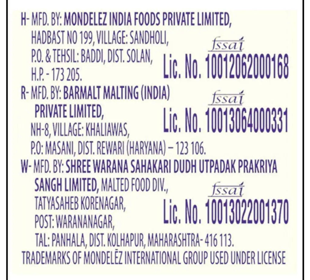 Bournvita Chocolate Nutrition Drink 500 g Pouch