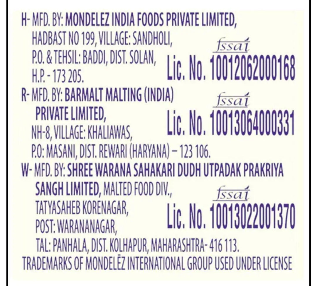 Bournvita Chocolate Nutrition Drink 500 g Pouch