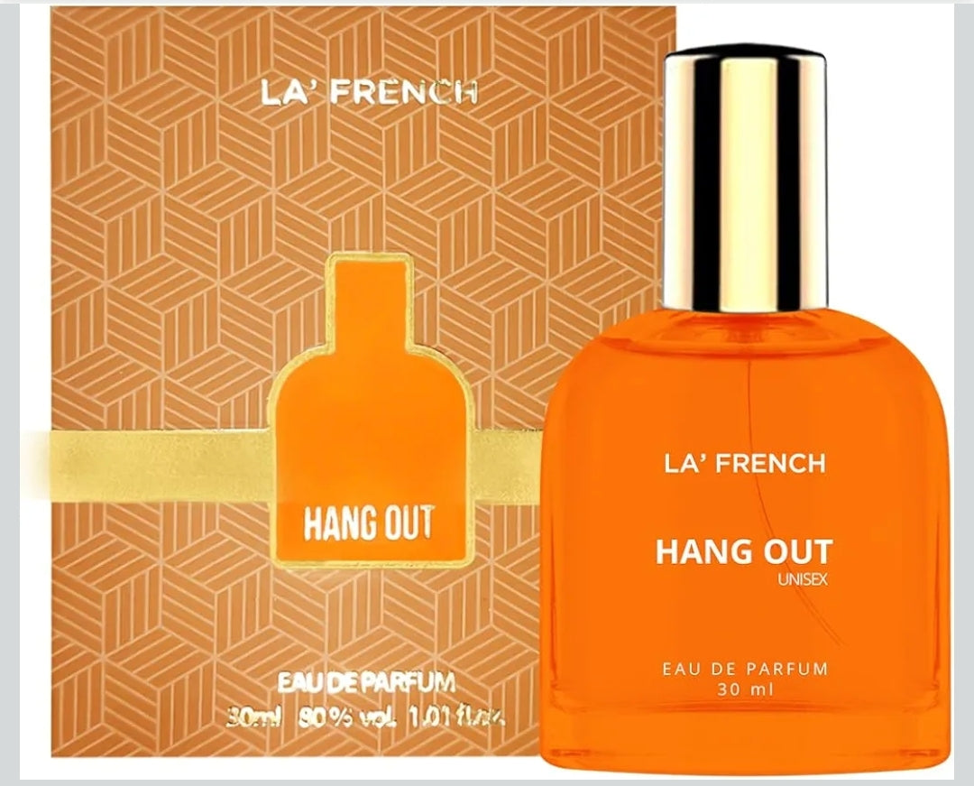 La French Hang Out Perfume for Men and Women, Long-Lasting Luxury Fragrance, Ideal Birthday Gift For Men and Women, Best Unisex Perfume with All-Day Scent, luxury perfume for Men (30ML)
